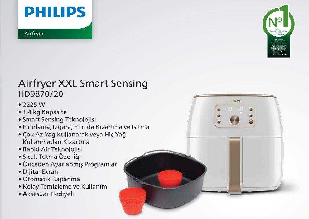 PHİLİPS AİRFRYER XXL FRİTÖZ