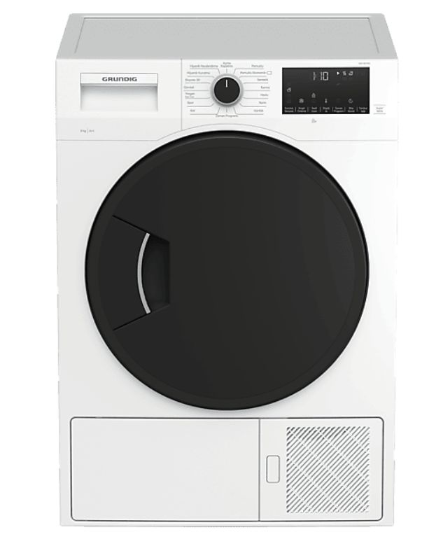 GRUNDIG GDH 92 PKS A++ Enerji Sınıfı 9 kg Isı Pompalı Kurutma Makinesi Beyaz