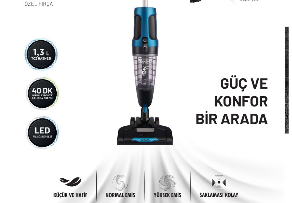 ARNİCA SÜPÜRGEÇ DİK SÜPÜRGE